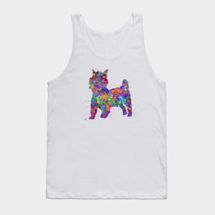 Yorkshire Terrier dog watercolor Tank Top